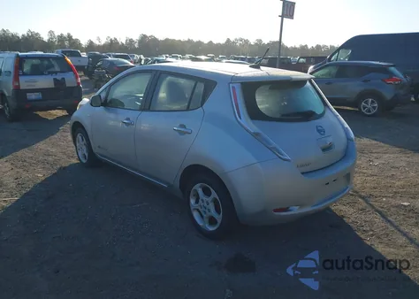 2012 Nissan Leaf Sl из США, поврежденный, VIN JN1AZ0CP7CT015457